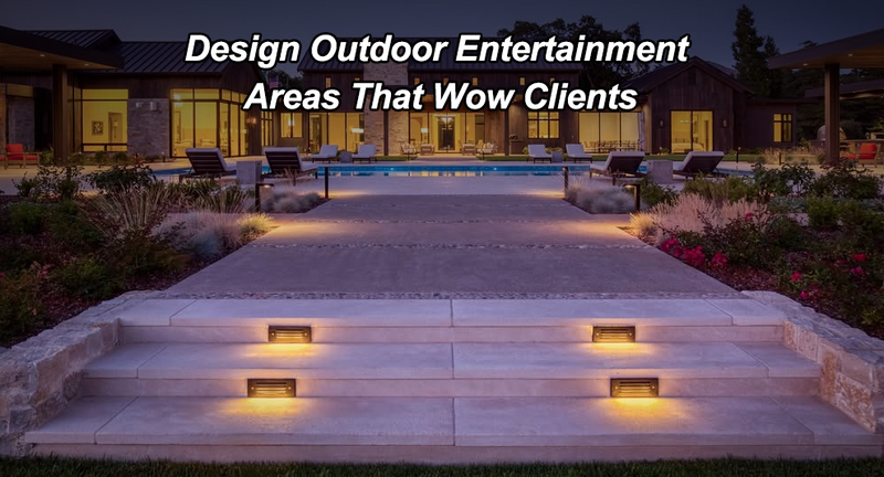 Design Outdoor Entertainment Areas That Wow Clients
