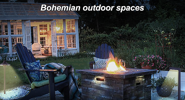 Outdoor Landscape Lighting Strategies for Boho Vibes