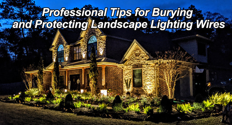 Professional Tips for Burying and Protecting Landscape Lighting Wires