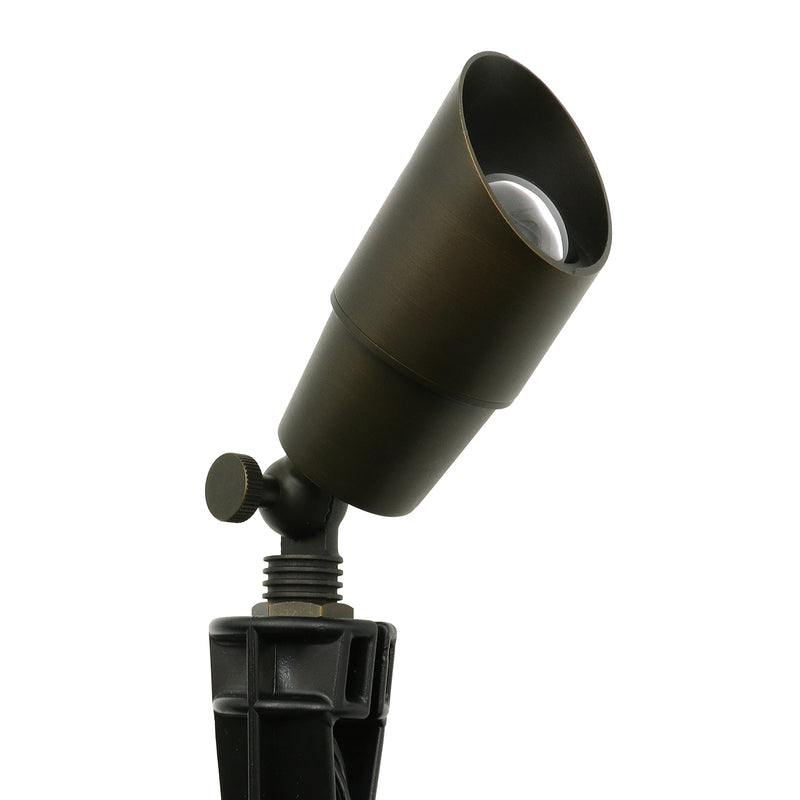 AL01B Outdoor Brass MR16 Up Light