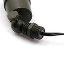 AL01B Outdoor Brass MR16 Up Light, bottom view