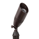 AL02A Outdoor Aluminum MR16 Up Light, brown finish