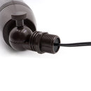 AL02A Outdoor Aluminum MR16 Up Light, bottom view