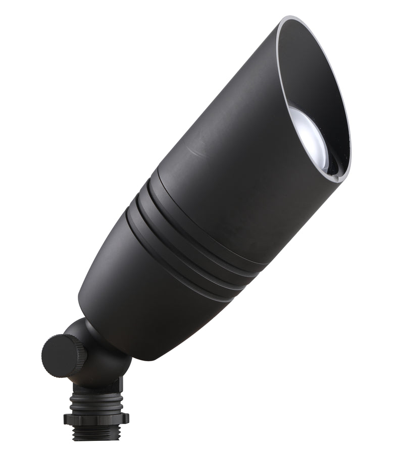 AL02B Outdoor Brass MR16 Up Light, Gun metal black finish