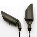 AL03B Outdoor Brass MR16 Up Light, light bronze finish