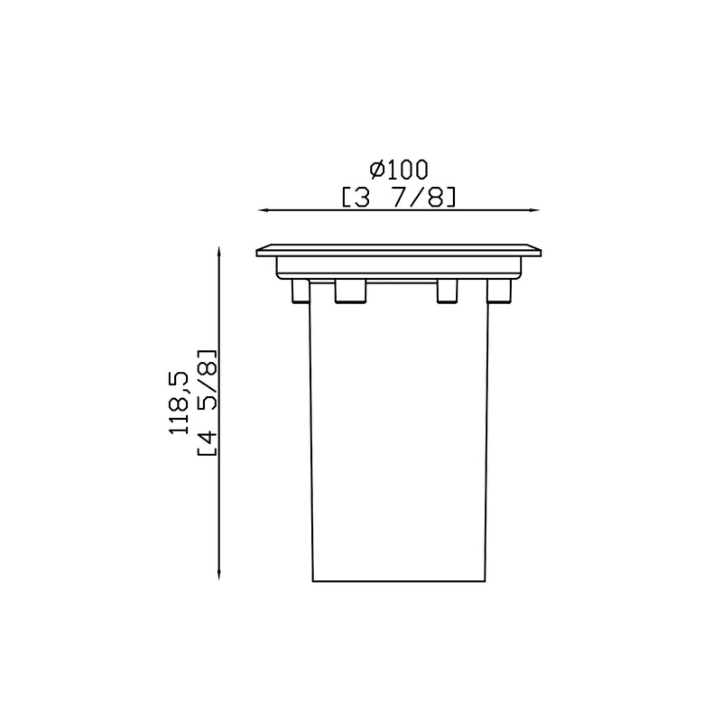 IGL08B MR16 IN-GROUND WELL LIGHT