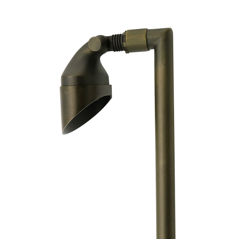 PL25B Brass Path Lights, Light Bronze