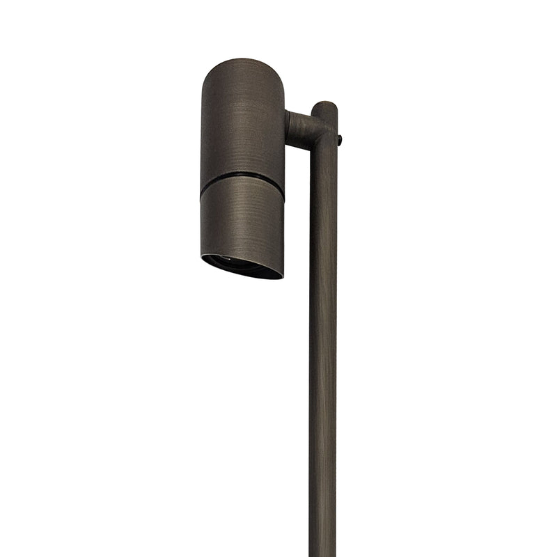 PL26B Brass MR16 Path Lights, Light Bronze Finish