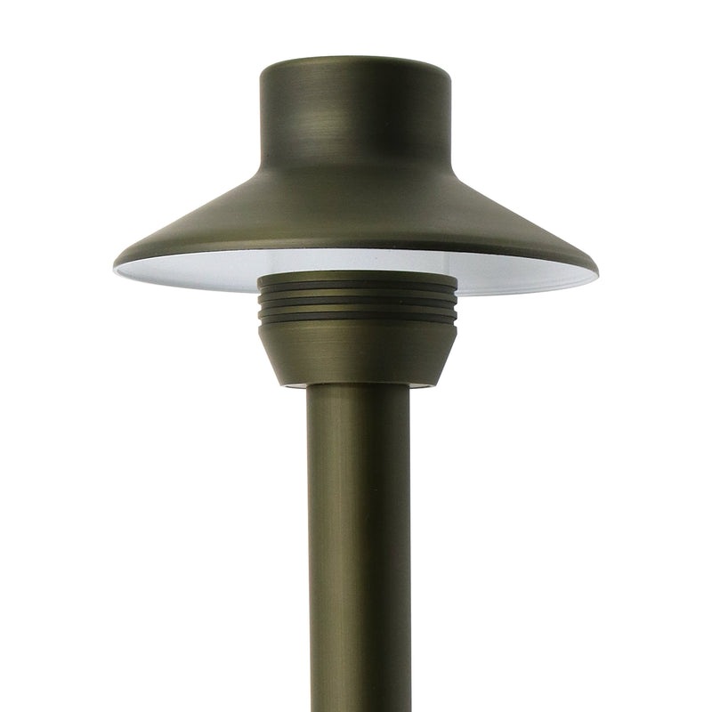 PL29B Brass G4 Path Lights, CLS, Light Bronze