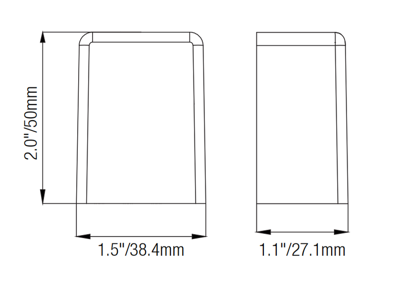 WL02B Integrated Mini Wall Light