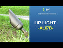 AL07B Outdoor Brass MR16 Up Light introduction view